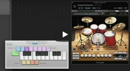 Drumdrops Vintage Folk Rock Kit KONTAKT