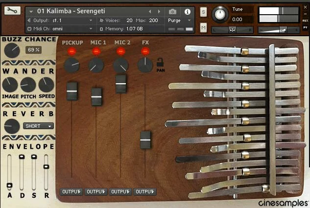 Cinesamples Kalimba KONTAKT