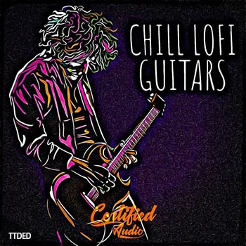 [氛围嘻哈低保真吉他采样]Certified Audio Chill Lo-Fi Guitars [WAV]（139Mb）