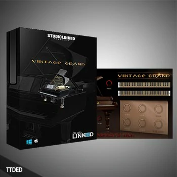[复古感钢琴音源插件]StudioLinkedVST Vintage Grand [WiN, MacOSX]（2.89Gb）
