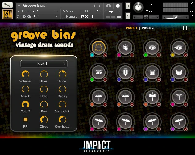 Impact Soundworks Groove Bias v2 KONTAKT