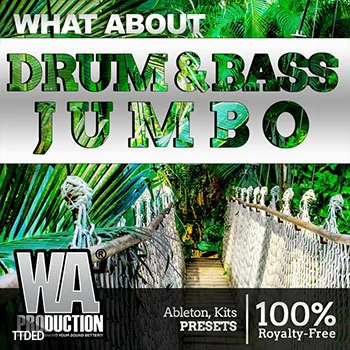 [Dubstep鼓打贝斯素材Serum预置]WA Production Drum and Bass Jumbo [多格式]（1.71Gb）