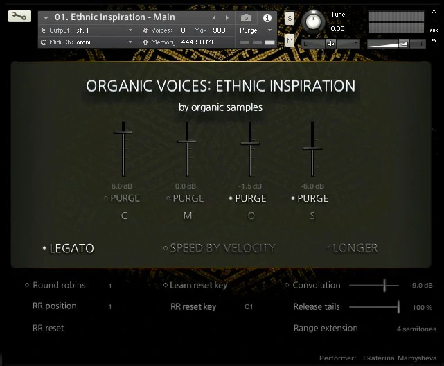 Organic Samples Organic Voices Volume 2 Ethnic Inspiration For NATiVE iNSTRUMENTS KONTAKT-DISCOVER