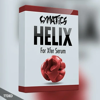 [Serum预置电子舞曲奇幻贝斯Dubstep]Cymatics Helix with Essential Expansion for Xfer Serum（152Mb）