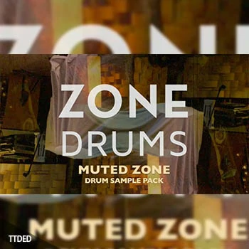 [Breakbeat鼓采样]MUTED ZONE Drum Sample Pack [WAV]（267Mb）
