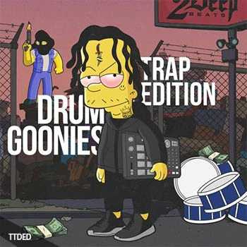 [Trap鼓组采样]2DEEP Drum Goonies (Trap Edition) [WAV]（218Mb）