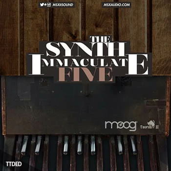 [HipHop嘻哈说唱采样]MSXII Sound The Synth Immaculate 5 [WAV]（311Mb）