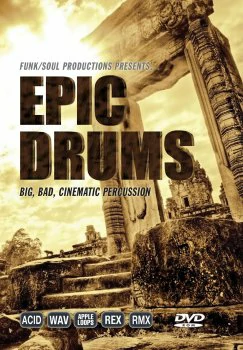 Big Fish Audio Epic Drums Kontakt 3 Apple Loops DVDR-AiRISO