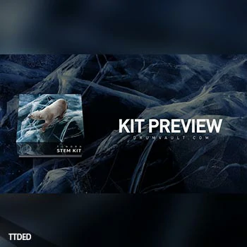 [嘻哈说唱素材]DrumVault Tundra Stem Kit [WAV, MiDi]（40Mb）