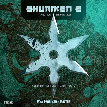 [混合陷阱采样Serum预置]Production Master Shuriken 2 Wonk And Hybrid Trap（606Mb）