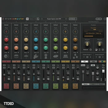 [合成鼓机插件]Sugar Bytes DrumComputer v1.1.0 [WiN, MacOSX]（375Mb）