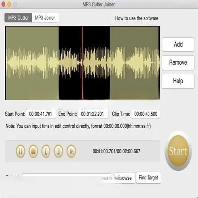 简单易用的音频编辑工具 – MP3 Cutter Joiner 6.7 Mac