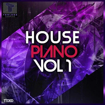 [House浩室钢琴采样]Toolbox Samples House Piano Vol.1 [WAV]（123Mb）