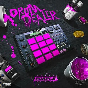 [嘻哈说唱Trap采样]2DEEP Drum Dealer Purple Edition [WAV]（85Mb）