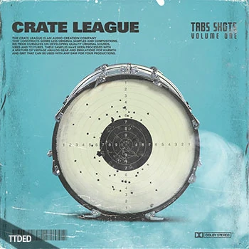 [嘻哈说唱鼓采样]The Crate League Tab Shots Vol.1 [WAV]（36Mb）