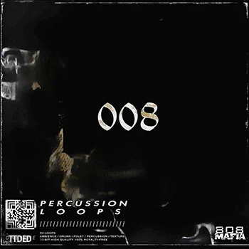 [嘻哈说唱打击乐采样]Onlyxne 808 Mafia Percussion Loops 008 [WAV]（363Mb）