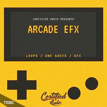 [Retro怀旧素材Sylenth1预置Serum预置]Certified Audio Arcade EFX [WAV, MiDi]（311Mb）