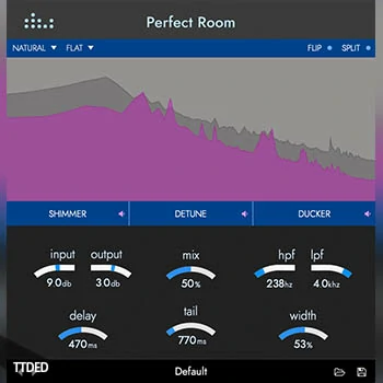 [经典算法混响插件]Denise Perfect Room v1.0.0 [WiN, MacOSX]（15Mb）