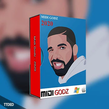 [嘻哈陷阱素材]Midi Godz Drake Type Kit [WAV, MiDi]（87Mb）