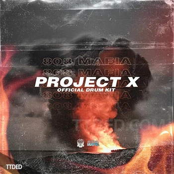 [嘻哈说唱鼓组采样]The Universe Project X 808 Mafia Official Drum Kit [WAV]（25Mb）