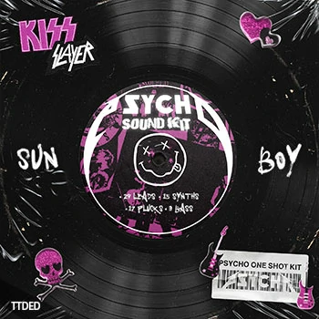 [流行嘻哈陷阱采样]Sunboy Psycho One Shot Kit [WAV]（13Mb）