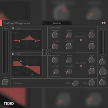 [压缩效果器插件]Channel Robot DuoTone Compressor v1.0.0 [WiN, MacOSX]（30Mb）