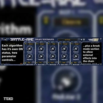 [半模块化失真效果器单元插件]Reason RE Lab One Recordings Battle Axe Sound Destroyer v1.0.0 [WiN]（106Mb）