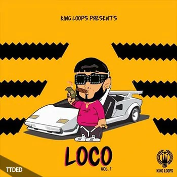 [Trap嘻哈素材]King Loops Loco Vol.1 [WAV, MiDi]（207Mb）