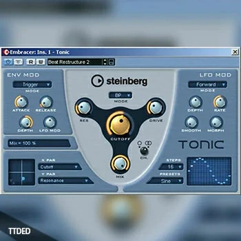 [滤波调制器插件]Steinberg Tonic v1.0.0 [WiN]（1Mb）