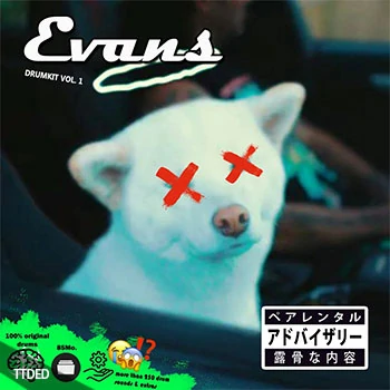 [RnB鼓组采样]EVANS Drum Kit Vol.1 (2020) [WAV]（70Mb）
