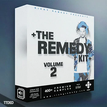 [EDM回响重拍RnB采样]Ricky Remedy The Remedy Kit Volume 2 [WAV]（179Mb）