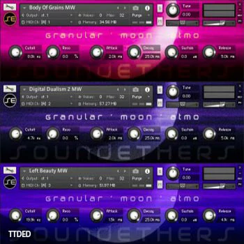 [氛围PAD音源]Soundethers Granular Moon [KONTAKT]（2.41Gb）