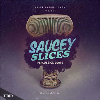 [嘻哈说唱鼓打击LOOP采样]Julez Jadon Saucey Slices Percussion Loops [WAV]（197Mb）