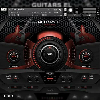 [电吉他音源]Sonex Audio Electric Guitars [KONTAKT]（2.4Gb）