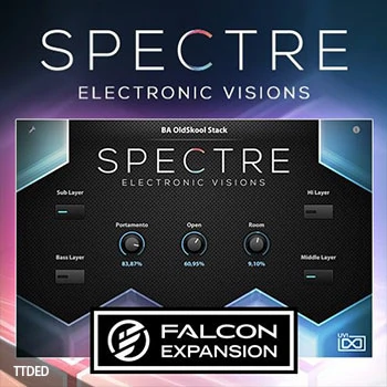 [Falcon音色库预置电子舞曲]UVI Spectre v1.0.0（78Mb）