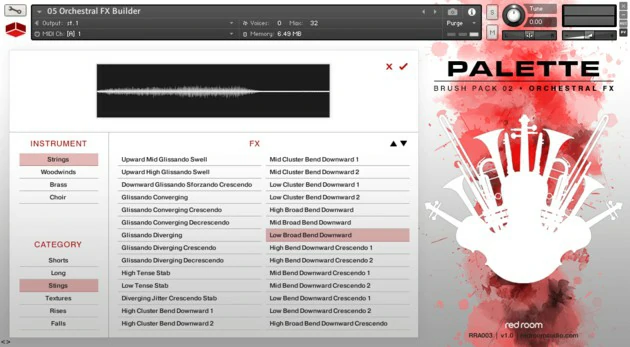 Red Room Audio Palette Orchestral FX V1.1 For KONTAKT-DISCOVER
