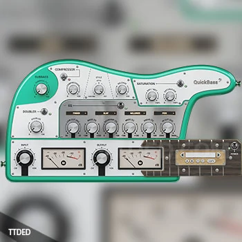[多功能贝斯处理效果器插件]Instant Audio Quick Bass v1.2 [WiN]（14Mb）