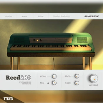 [频谱建模电钢音源插件]Sampleson Reed200 v2 [WiN, MacOSX]（163Mb）