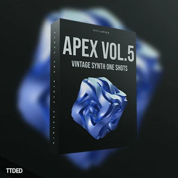 [嘻哈陷阱RnB采样]Cymatics Apex Vol.5 Vintage Synth One Shots [WAV]（16Mb）