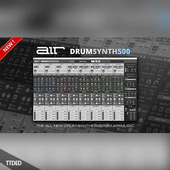 [鼓合成器插件]AIR Music Technology Drumsynth 500 v1.0.0 [WiN]（121Mb）