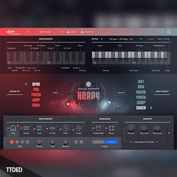 [虚拟鼓手硬核风格]UJAM Virtual Drummer HEAVY v2.1.0 v1.0.2 [WiN, MacOSX]（2.54Gb）