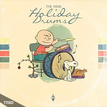 [Rap嘻哈说唱陷阱鼓采样]MSXII Sound Design Holiday Drums Collection [WAV](8Mb)