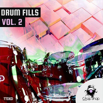 [深邃科技浩室鼓组FILLS采样]Chop Shop Samples Drum Fills Vol.2 [WAV]（116Mb）