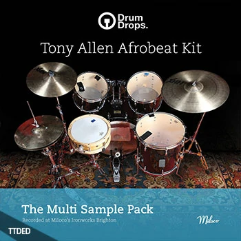 [Afrobeat非洲节奏打击乐素材]DrumDrops Tony Allen Afrobeat Kit Multi Sample Pack [多格式]（6.26Gb）