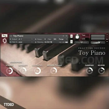 [玩具钢琴音源]Fracture Sounds Toy Piano [KONTAKT]（131Mb）