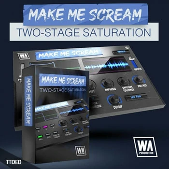 [饱和失真效果器插件]WA Production Make Me Scream v1.0.1 [WiN]（7Mb）