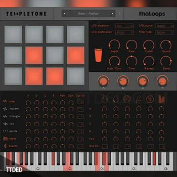 [综合乐器音色多合一插件]ThaLoops Templetone v1.0 RETAiL [WiN, MacOSX]（3.41Gb）