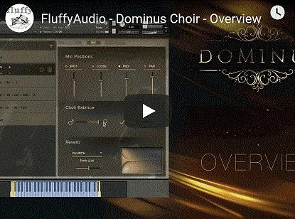 FluffyAudio – Dominus Choir（KONTAKT） – Kontakt合唱团样本 （27.94 GB ）