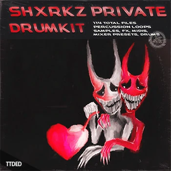 [Trap陷阱素材FL混音预置]shxrkz private kit [WAV, MiDi]（63Mb）