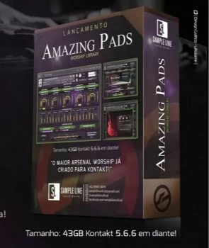 PAD铺垫合成器 – Sample Line Amazing Pads KONTAKT